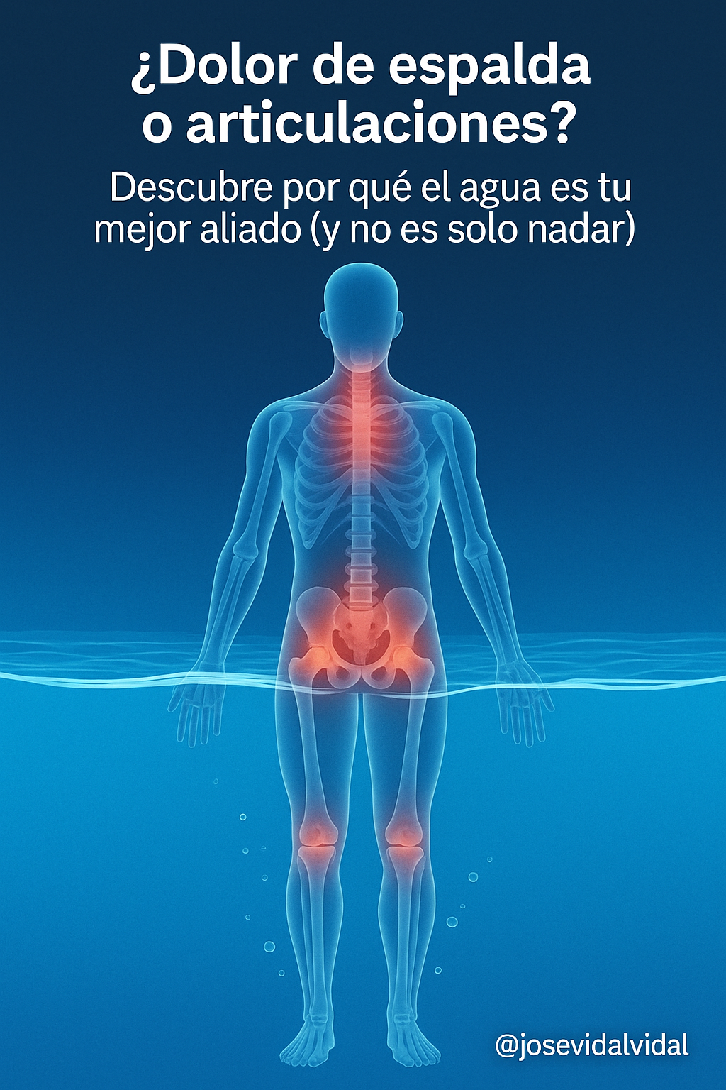 ¿Dolor de espalda o articulaciones? Descubre por qué el agua es tu mejor aliado (y no es solo nadar)