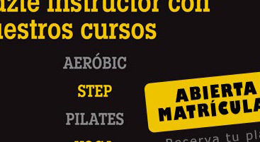 Se abren las matrículas de los nuevos cursos de formación en Alicante para ser Instructor de Instalaciones Deportivas.